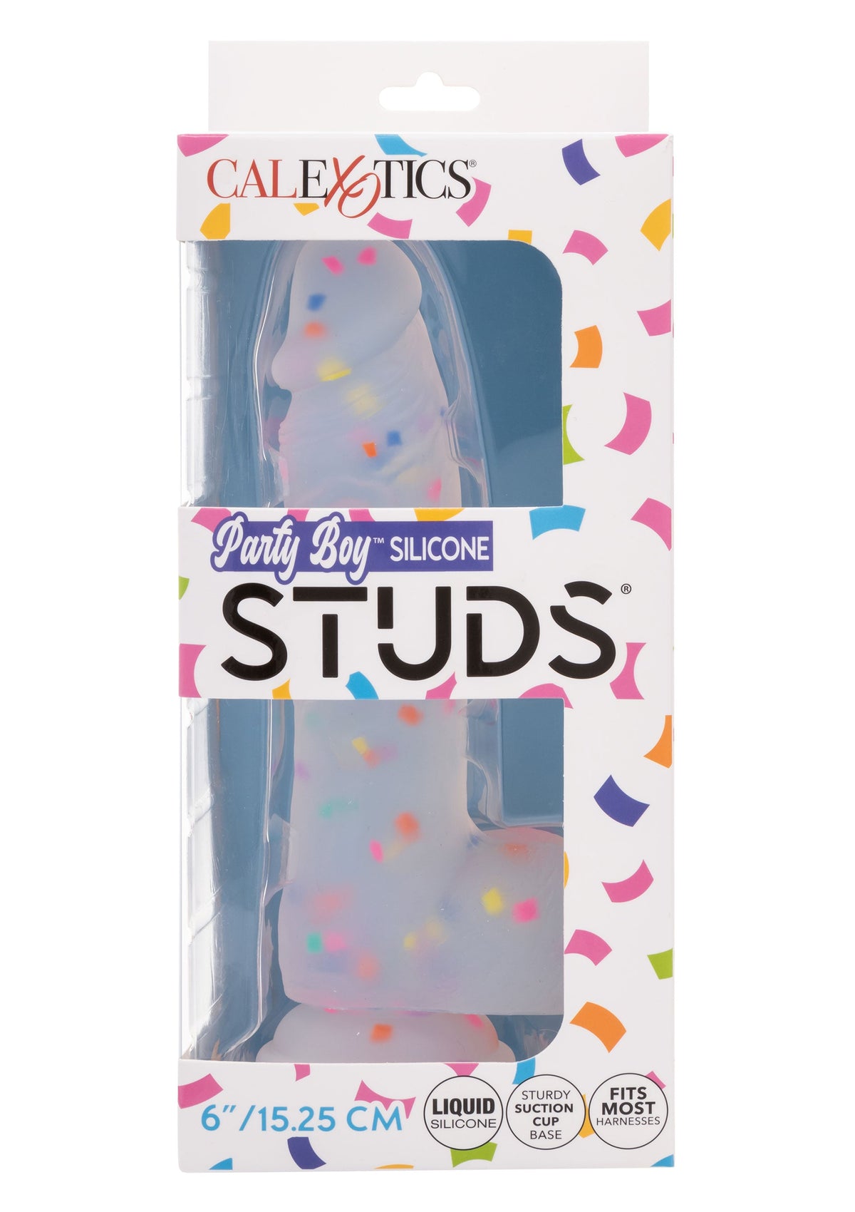 Studs Dildo 15.25 cm MULTICOLOR - 2