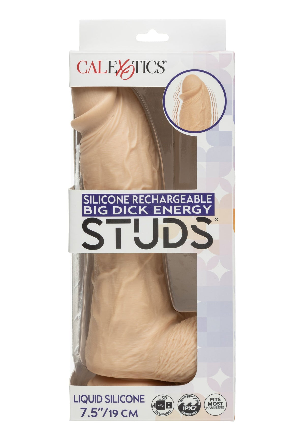 Big Dick Vibrating Energy Studs SKIN - 1