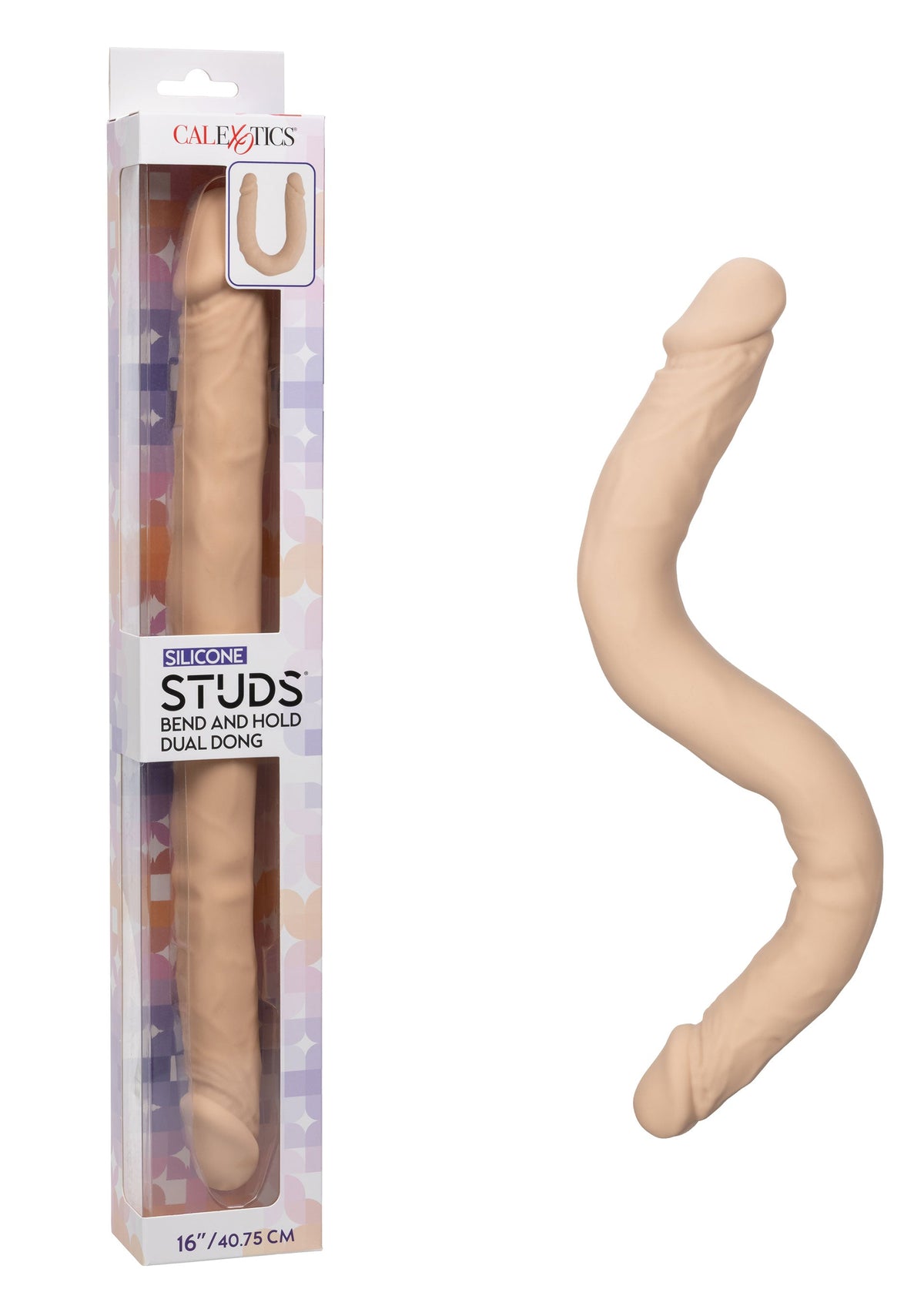 Bend and Hold Dual Dong 40.75 cm SKIN - 6