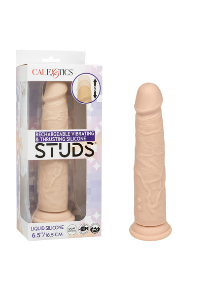 Vibrating & Thrusting Silicone Studs SKIN - 8