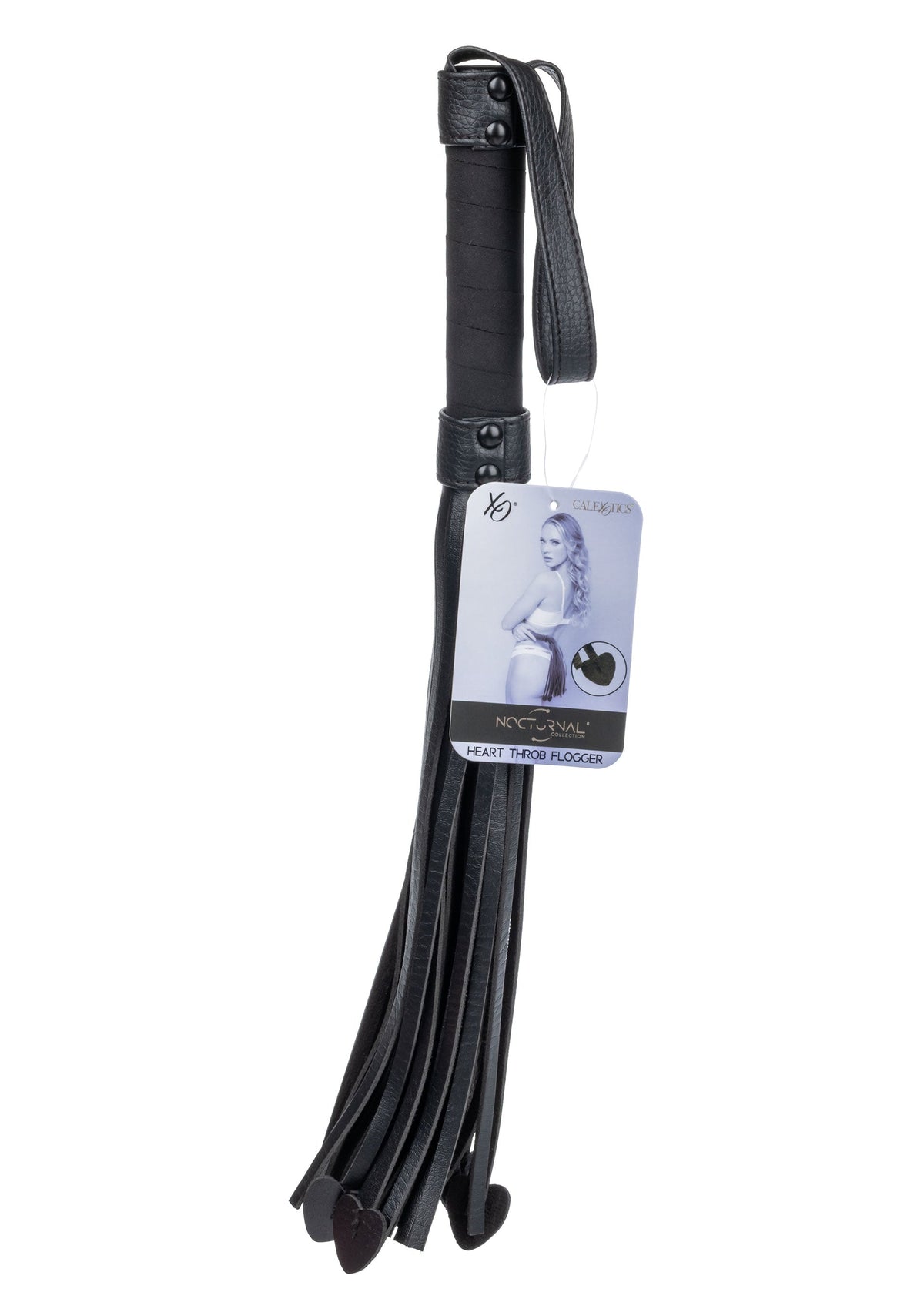 Heart Throb Flogger BLACK - 1