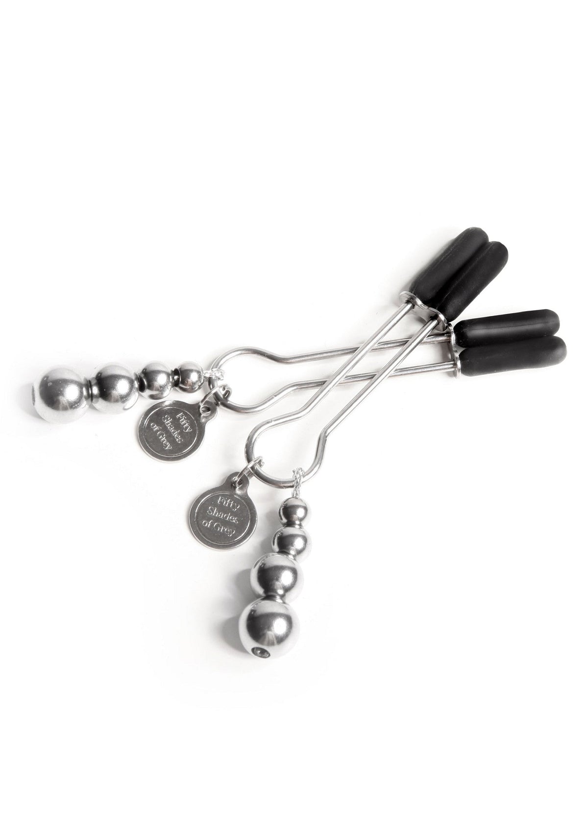 Pinch Adjustable Nipple Clamps SILVER - 4