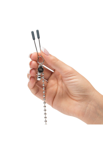 Chained Nipple Clamps SILVER - 6