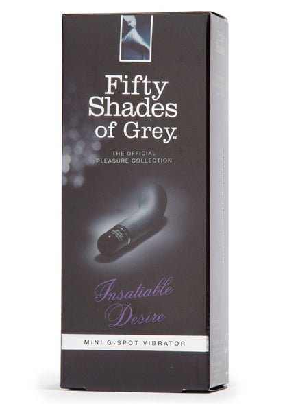 Fifty Shades of Grey Insatiable Desire Mini G-Spot Vibrator BLACK - 1