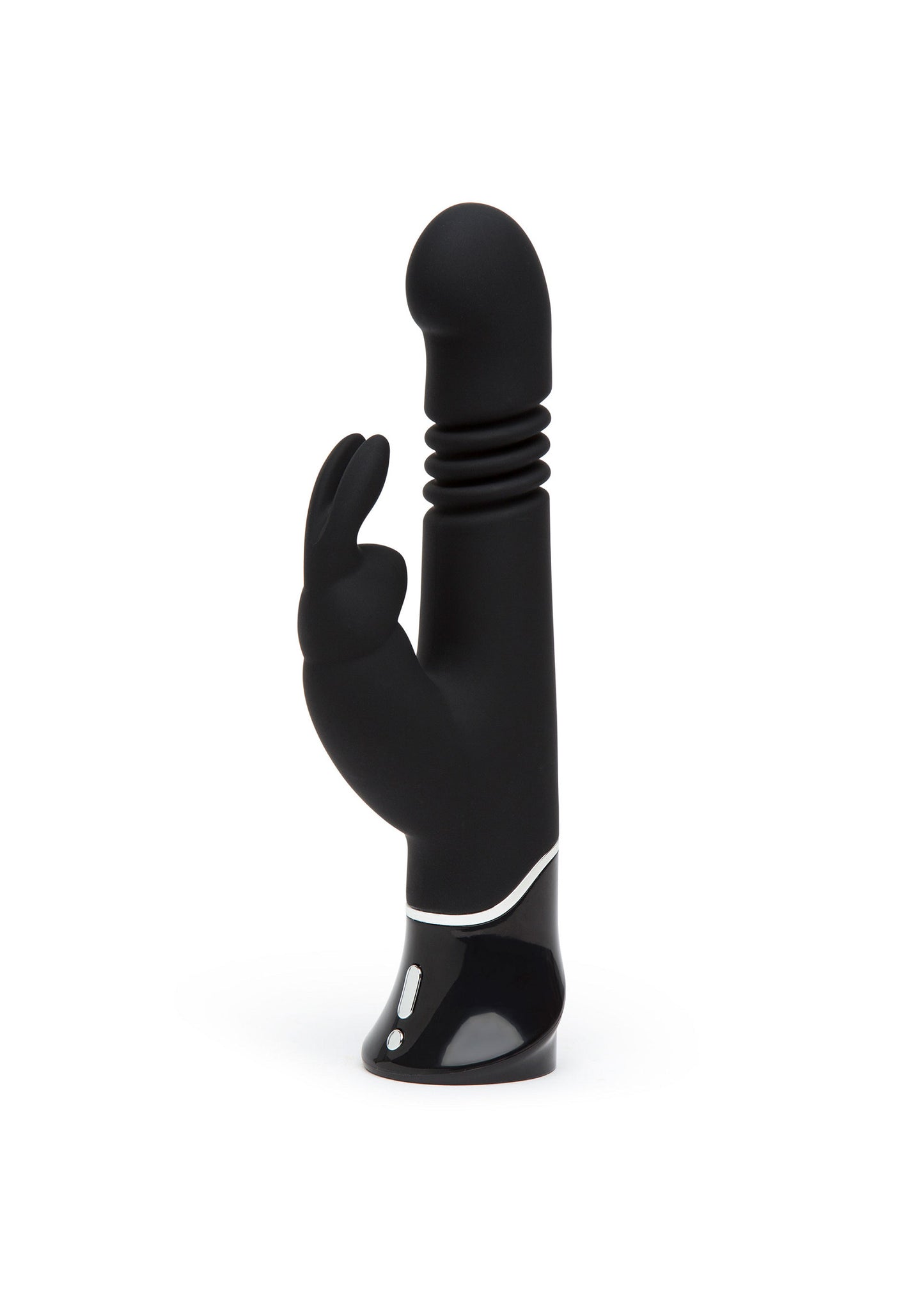 Thrusting Rabbit Vibrator BLACK - 2