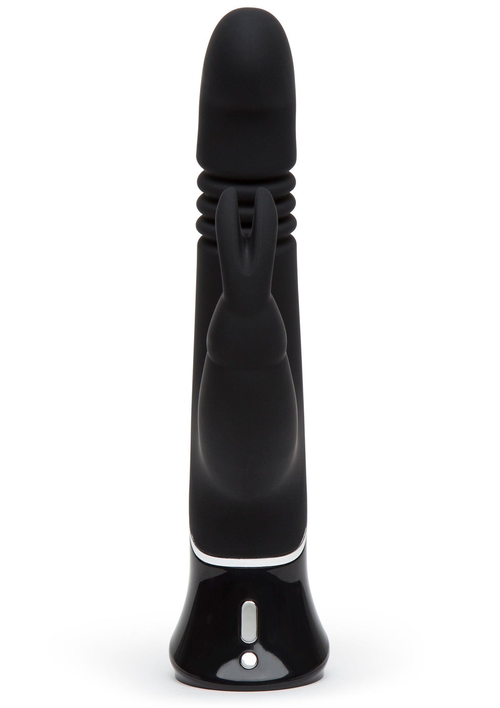 Thrusting Rabbit Vibrator BLACK - 1