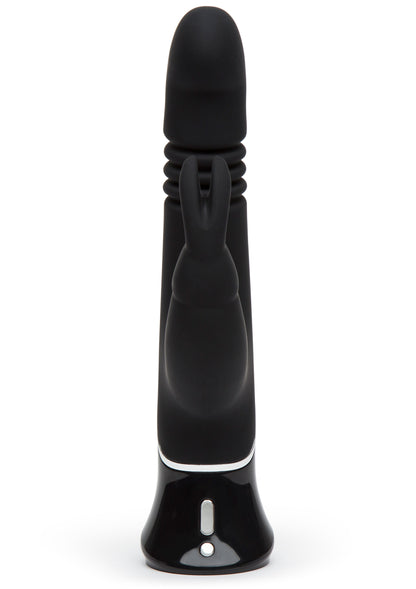 Thrusting Rabbit Vibrator BLACK - 1