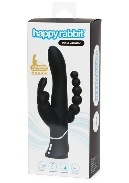 Triple Curve Rabbit BLACK - 2