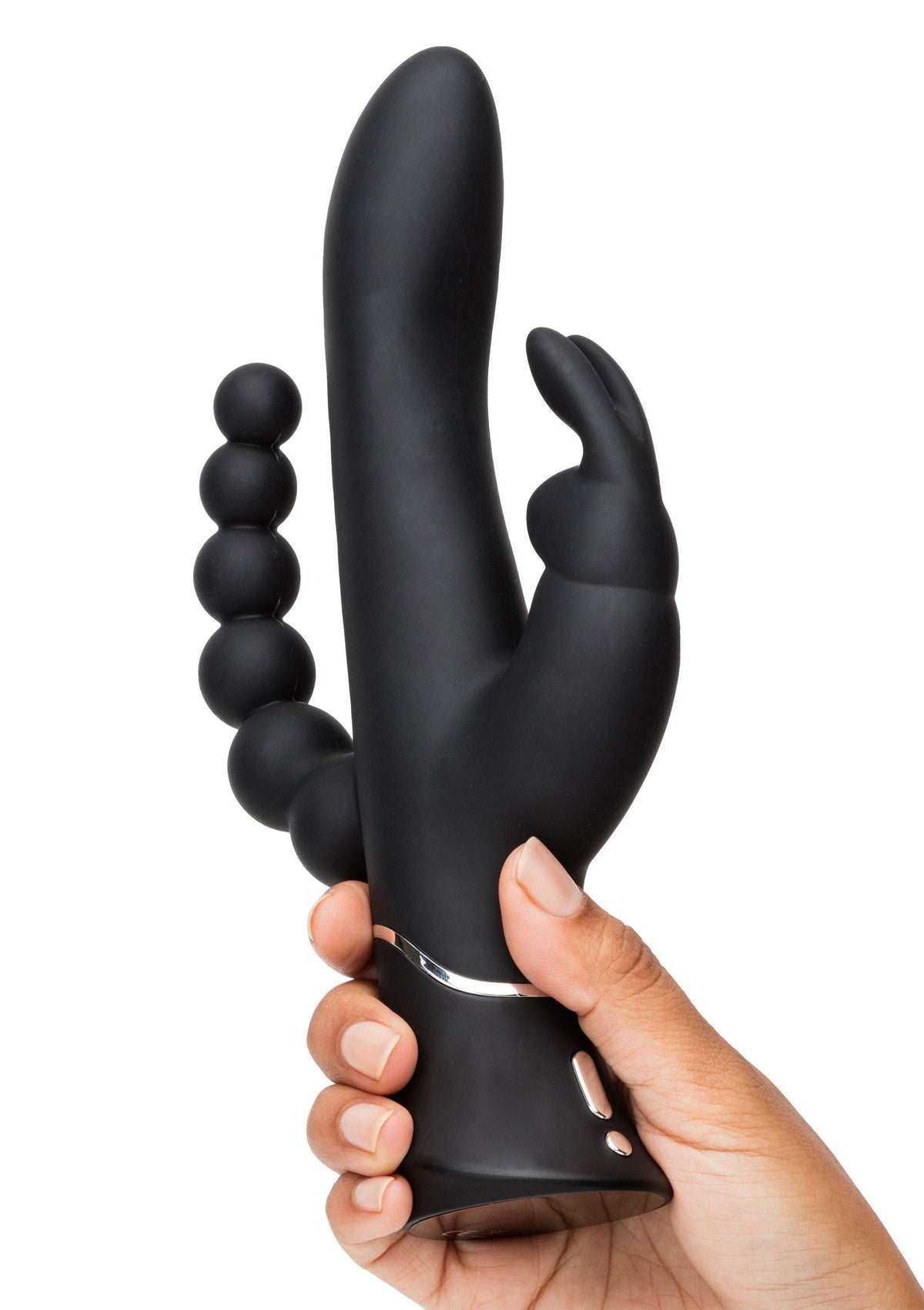 Triple Curve Rabbit BLACK - 4