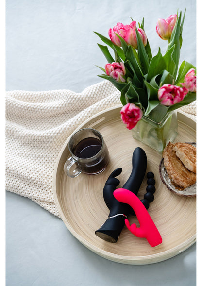 Triple Curve Rabbit BLACK - 1