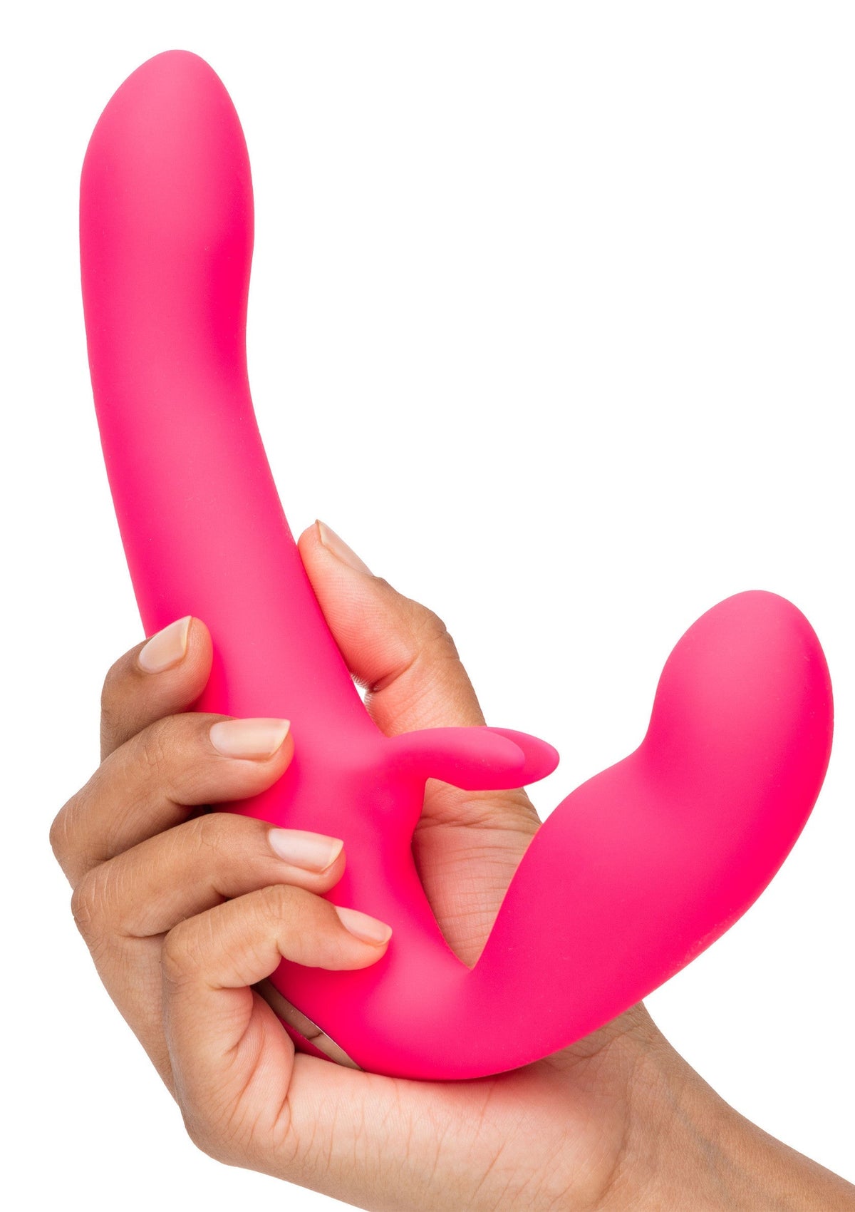 Vibrating Strapless Strap On PINK - 5
