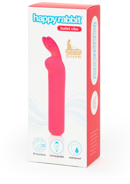 Silicone Rabbit Ears Bullet PINK - 1