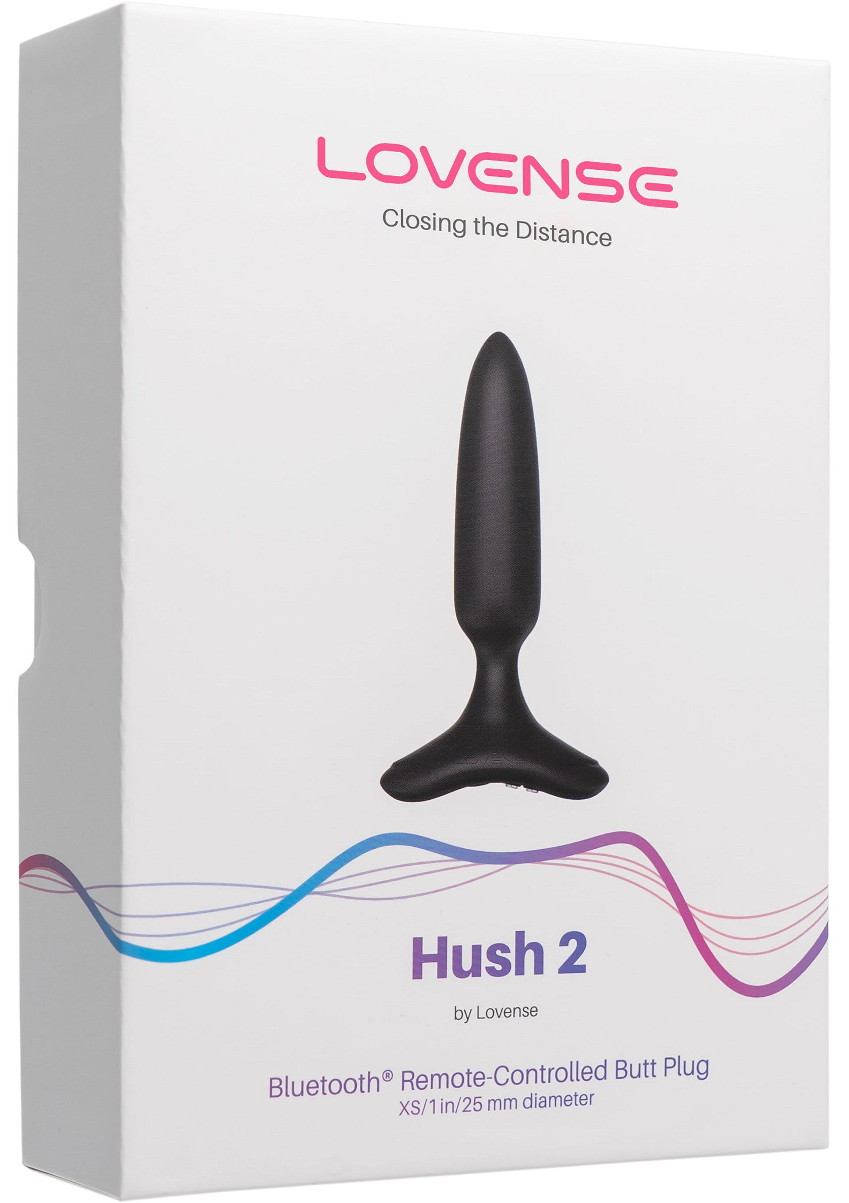 Lovense Hush 2 - 1.5 Inch BLACK - 0