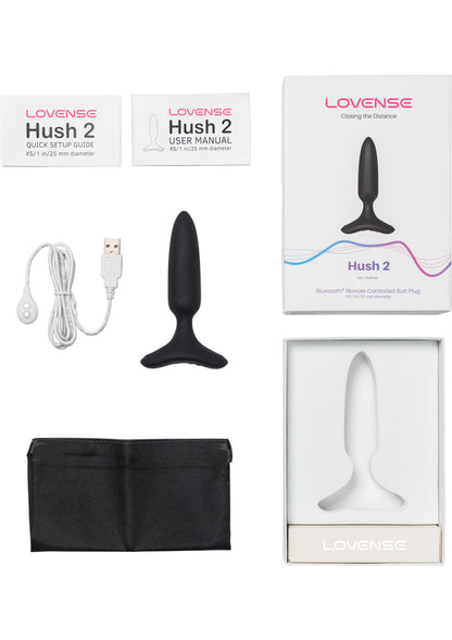 Lovense Hush 2 - 1.5 Inch BLACK - 4