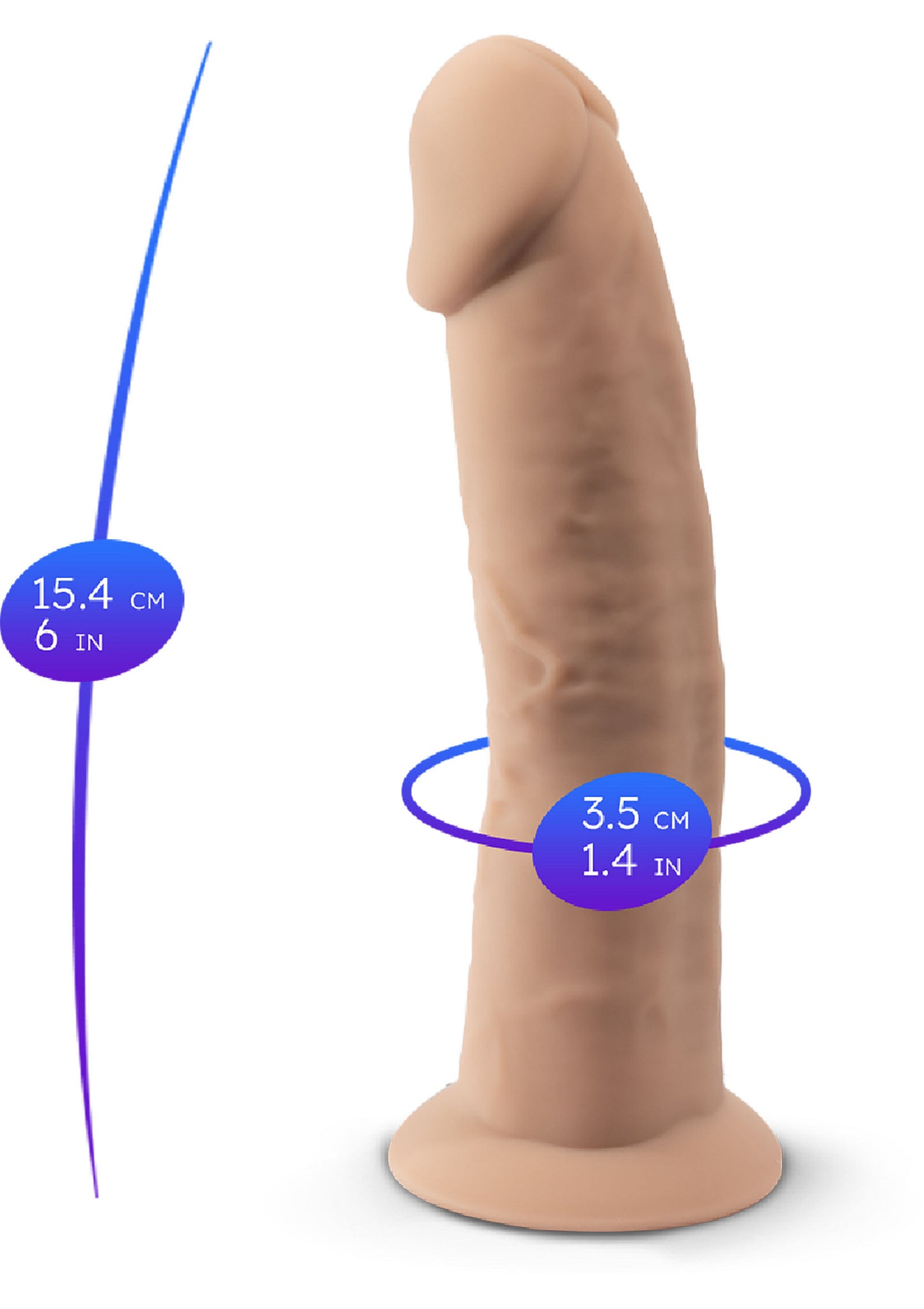 Silex-D Dong Model 6 Inch SKIN - 2