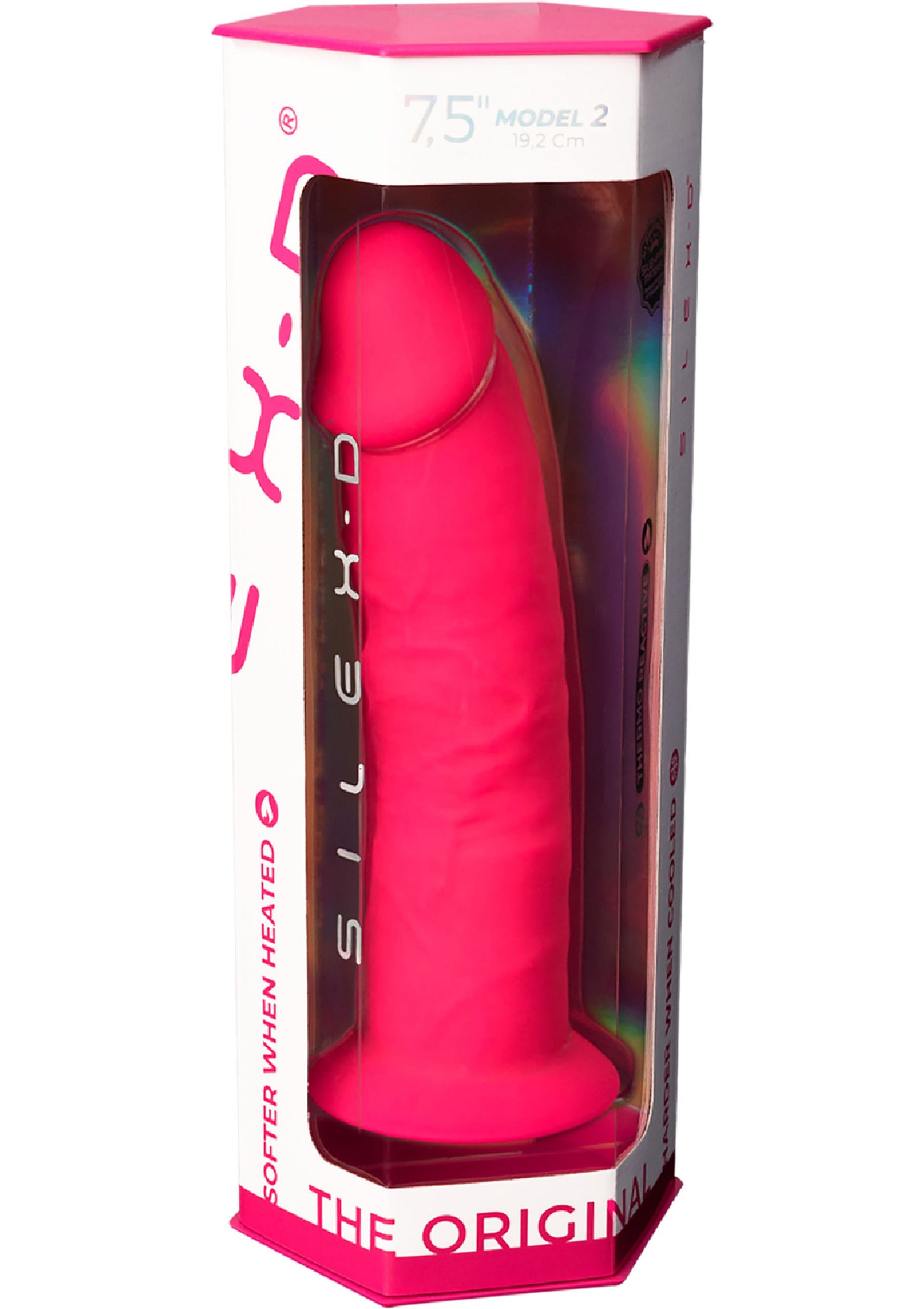 Silex-D Dong Model 7.5 Inch PINK - 2