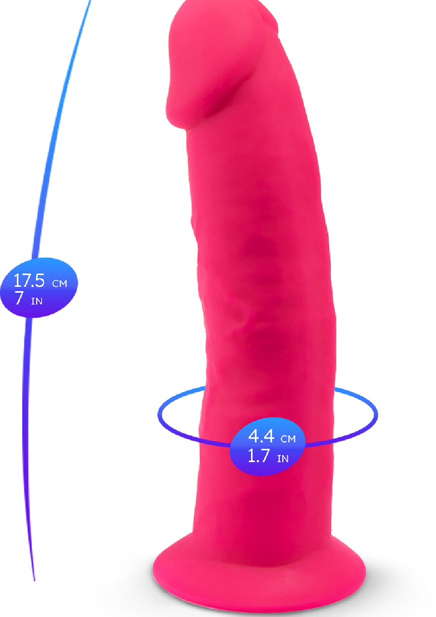 Silex-D Dong Model 7.5 Inch PINK - 1