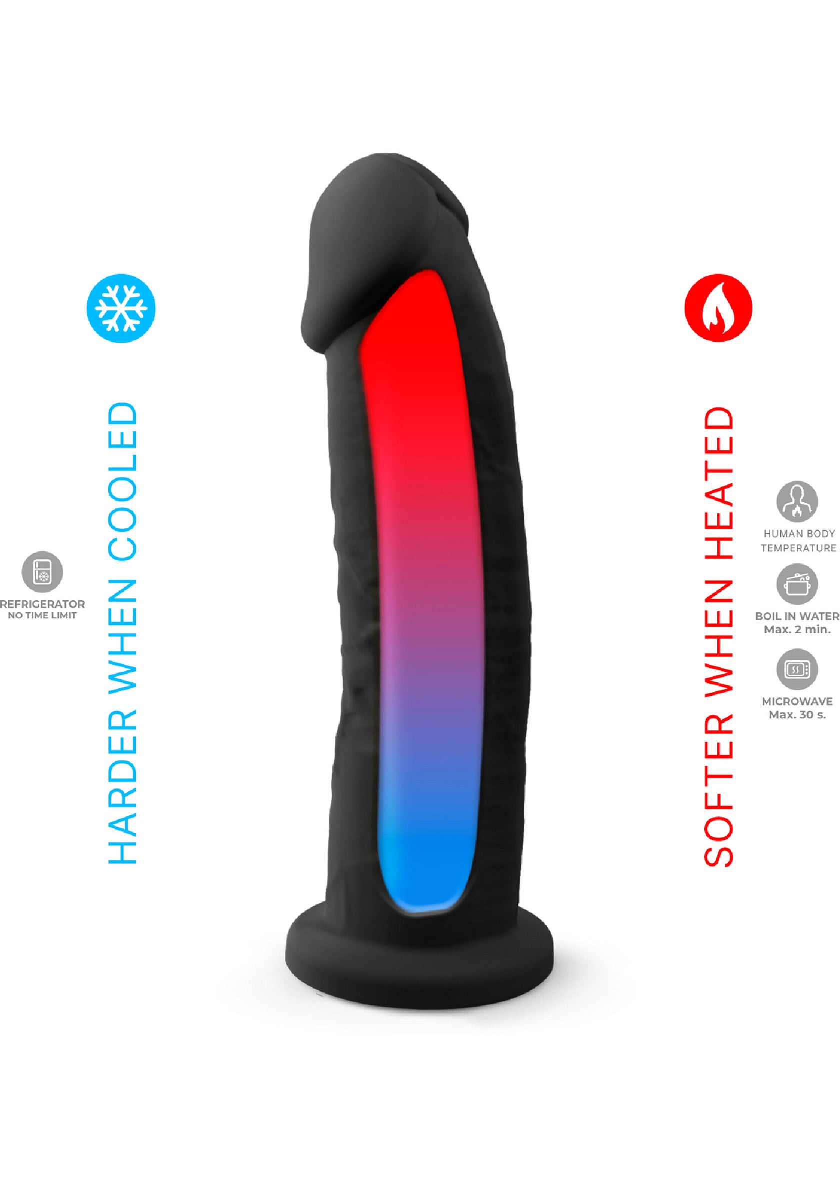 Silex-D Dong Model 9 Inch BLACK - 0