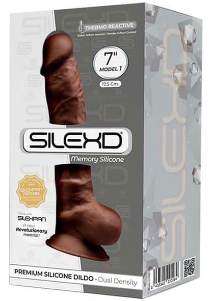 Dildo Model 7 inch BROWN - 10