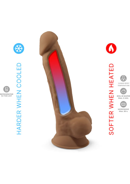 Dildo Model 7 inch CARAMEL - 5