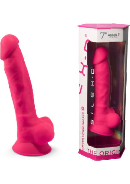 Silex-D Dildo Model 7 Inch PINK - 0