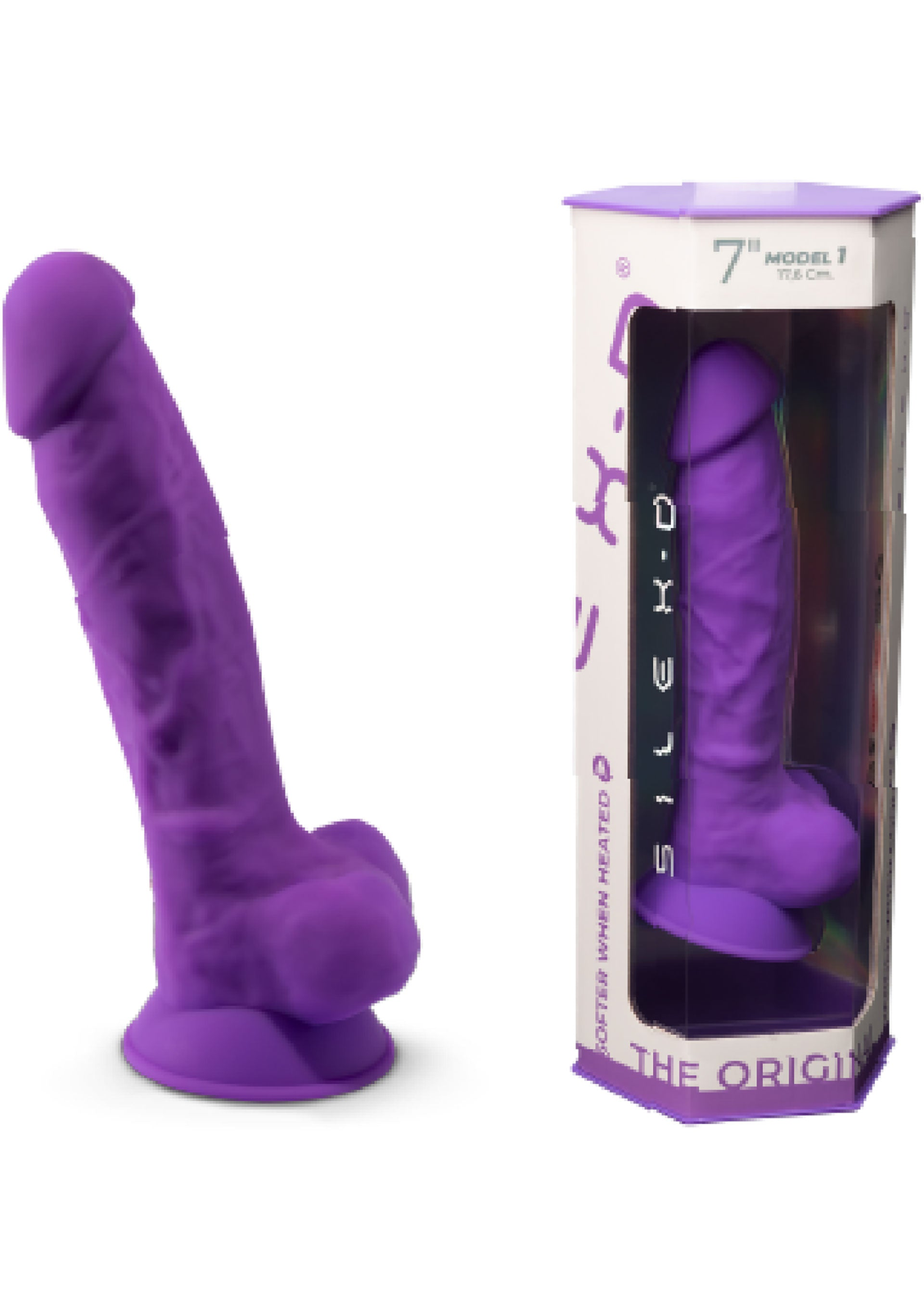 Dildo Model 7 inch BROWN - 8
