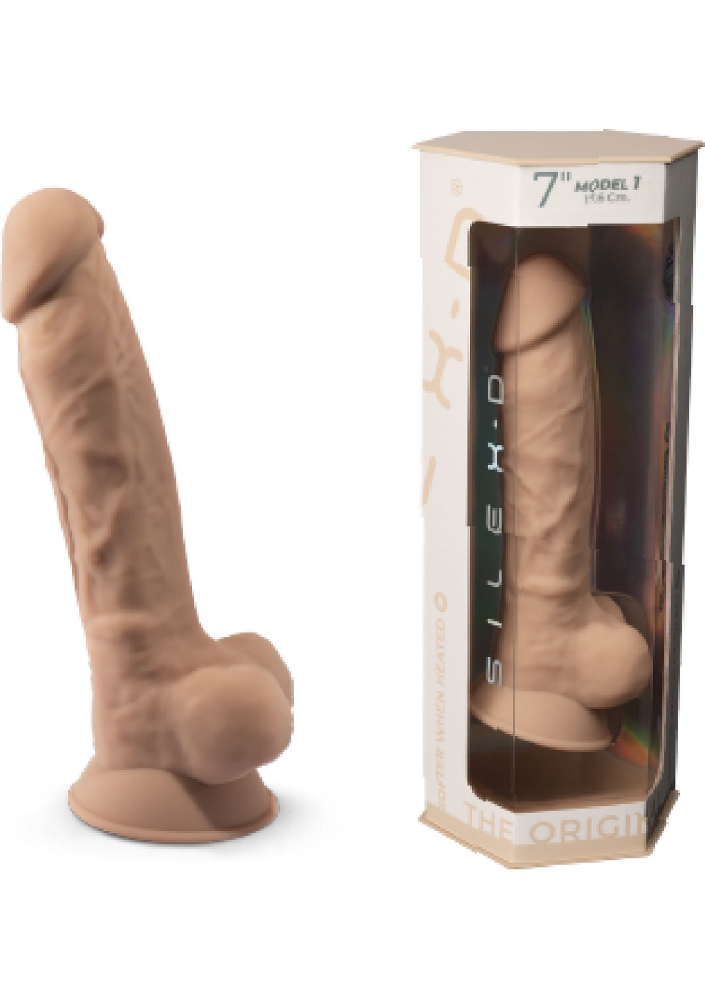 Silex-D Dildo Model 7 Inch SKIN - 2