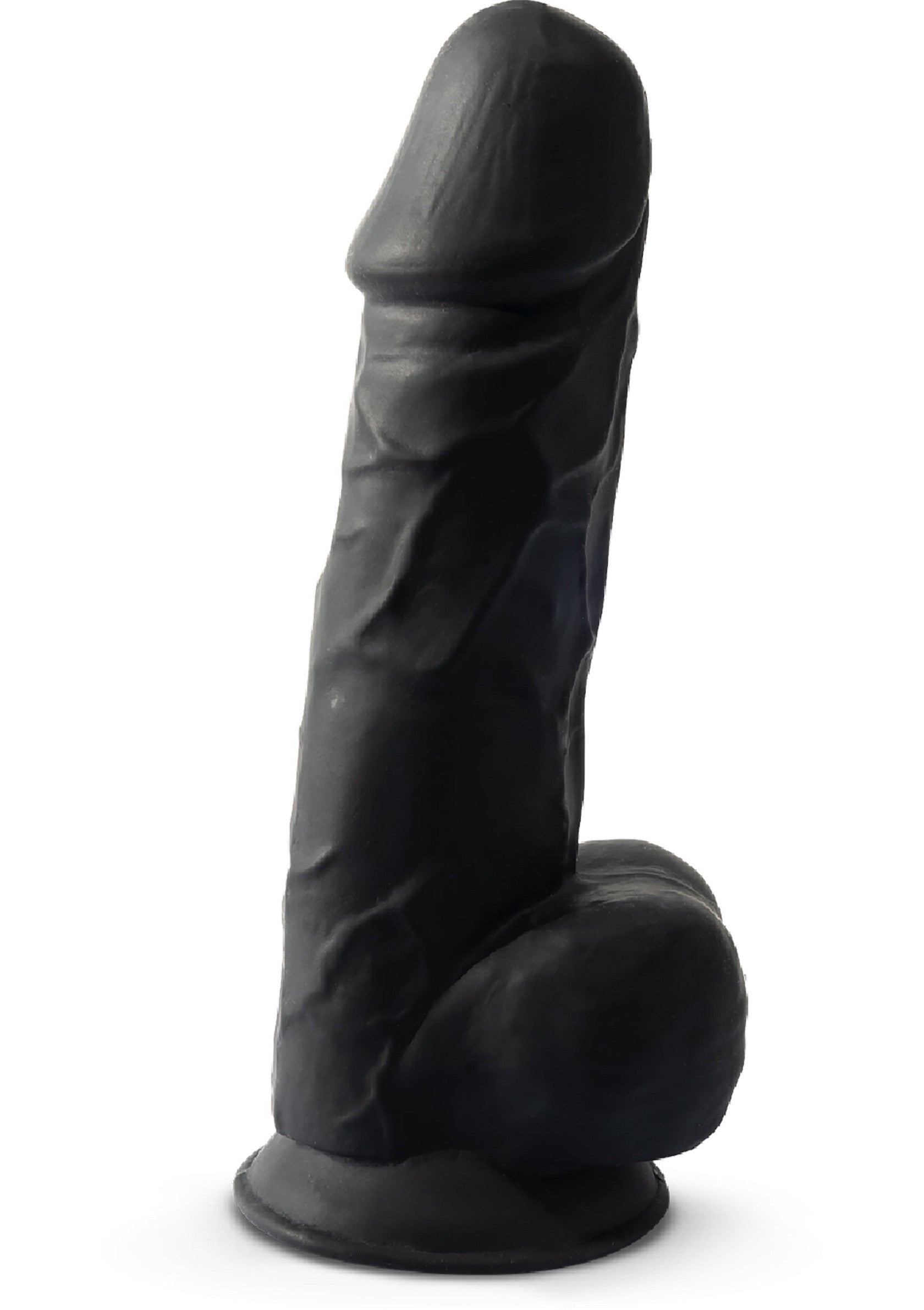 Silex-D Dildo Model 8.5 Inch BLACK - 2