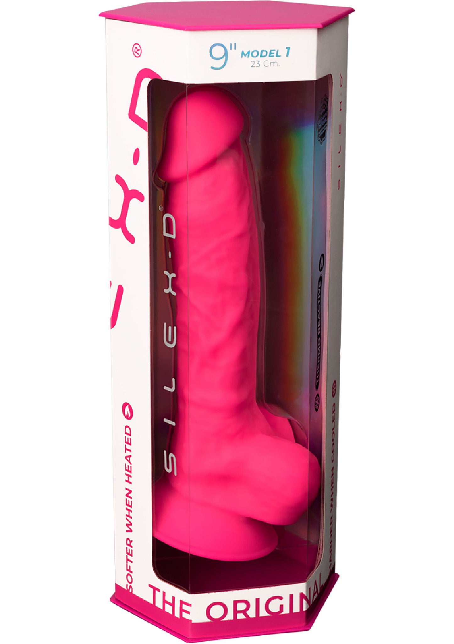 Silex-D Dildo Model 9 Inch PINK - 1