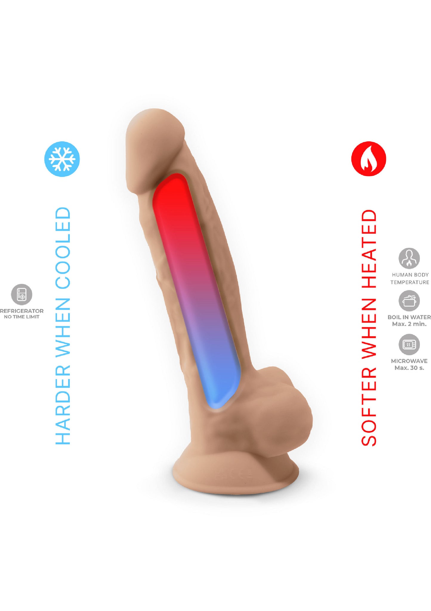Silex-D Dildo Model 9 Inch SKIN - 2
