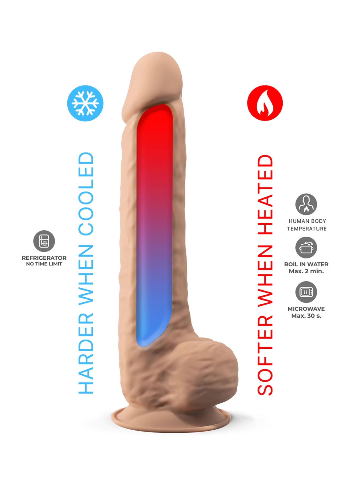 Dildo Model 10 inch SKIN - 6