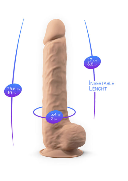 Dildo Model 10 inch SKIN - 7