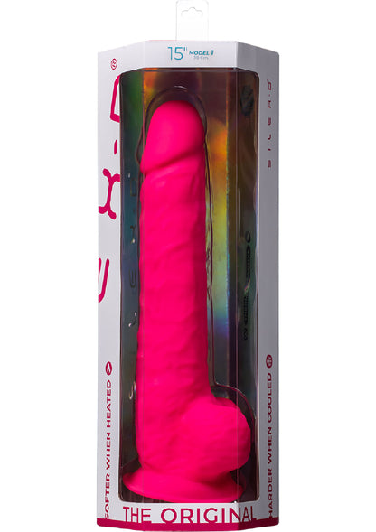 Silex-D Dildo Model 15 Inch PINK - 5