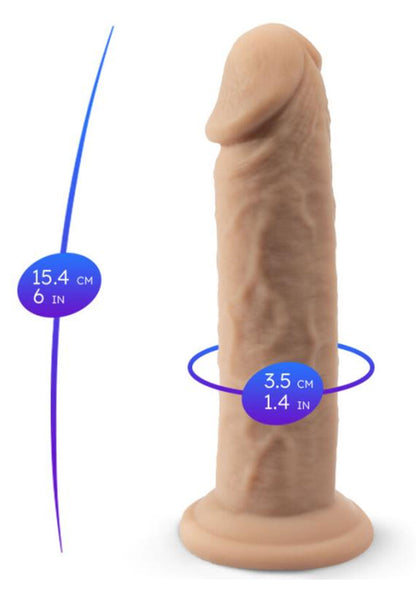 Real Skin Dildo Model 2 - 6 inch SKIN - 1