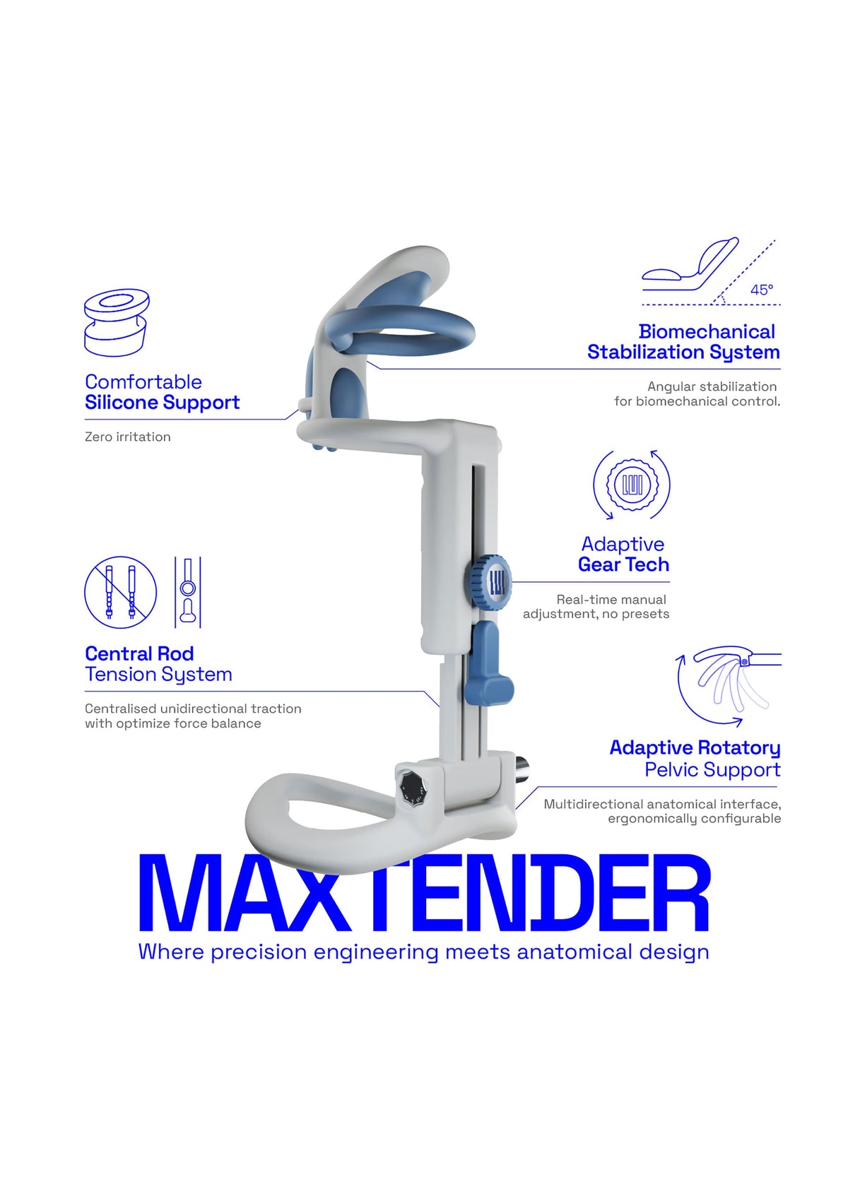Lui Maxtender Penis Extender L GREY - 10