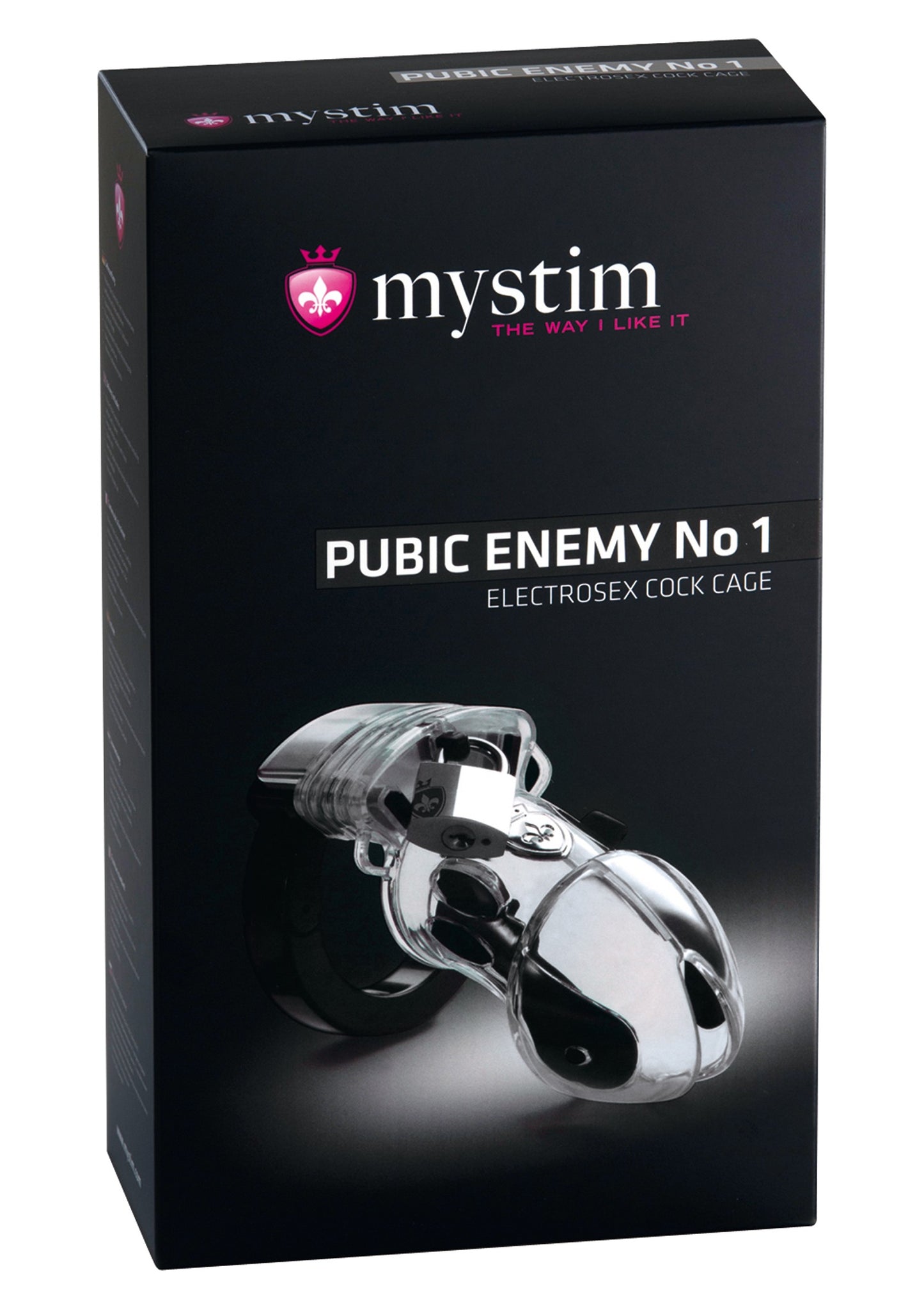 MyStim Pubic Enemy No. 1 Cock Cage TRANSPA - 5