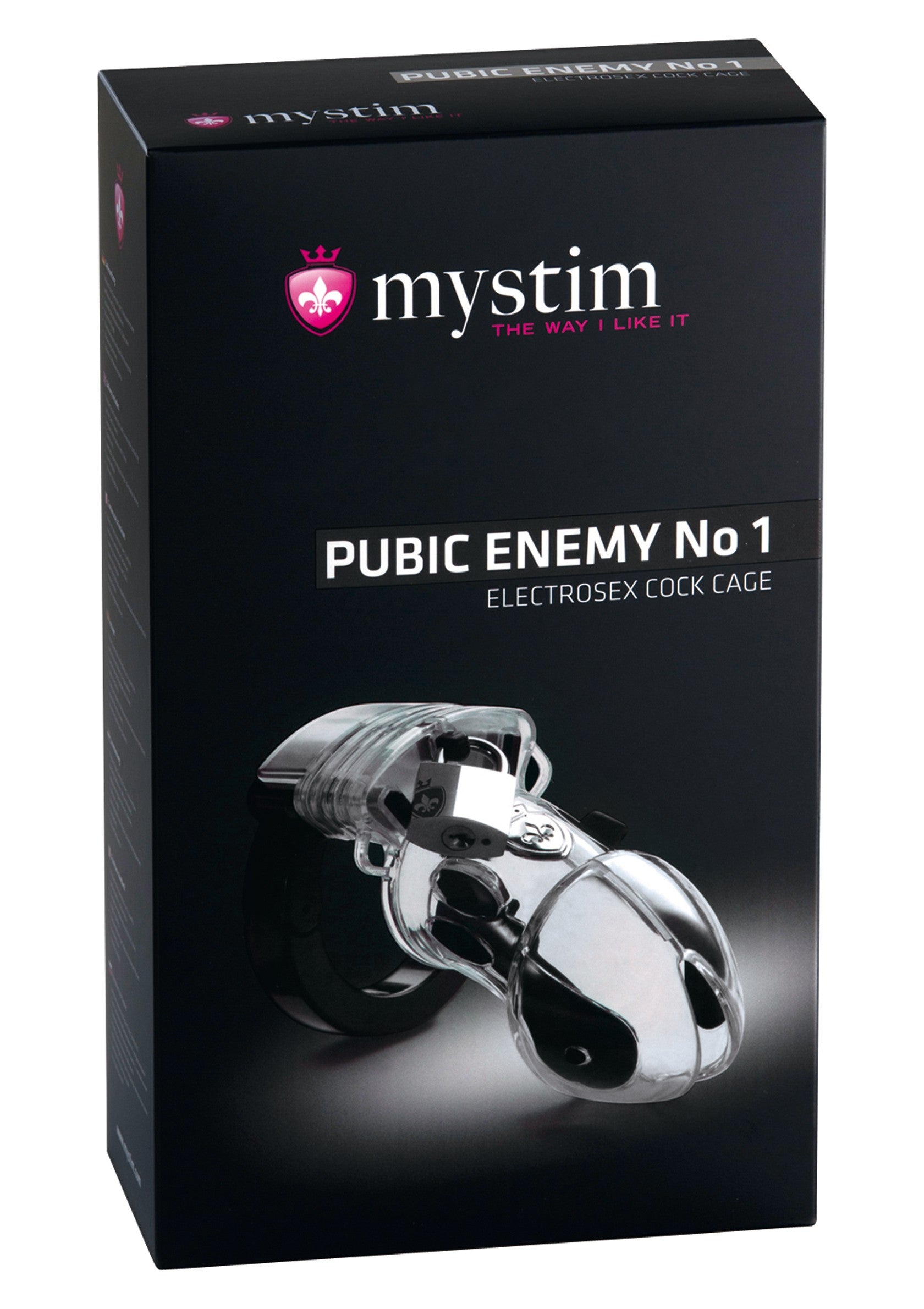MyStim Pubic Enemy No. 1 Cock Cage TRANSPA - 5