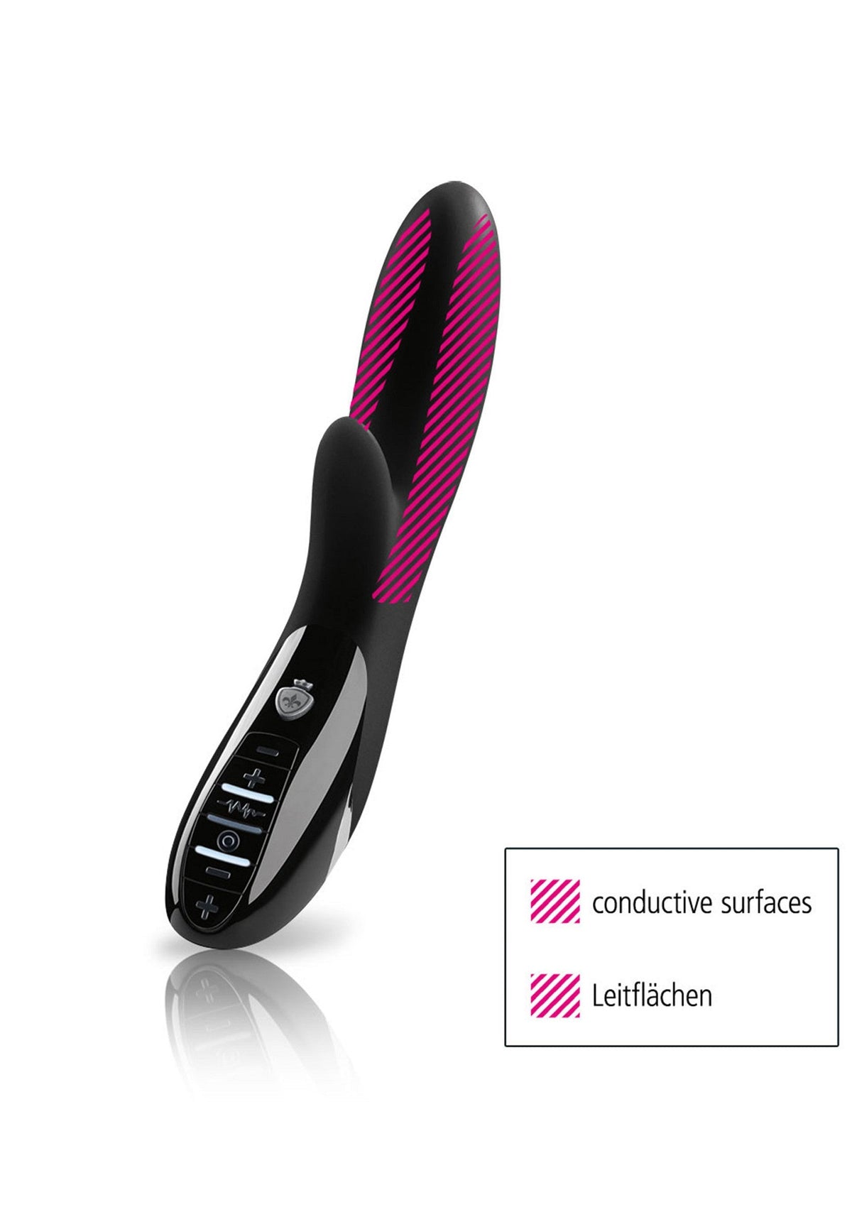 Daring Danny eStim Vibrator BLACK - 3