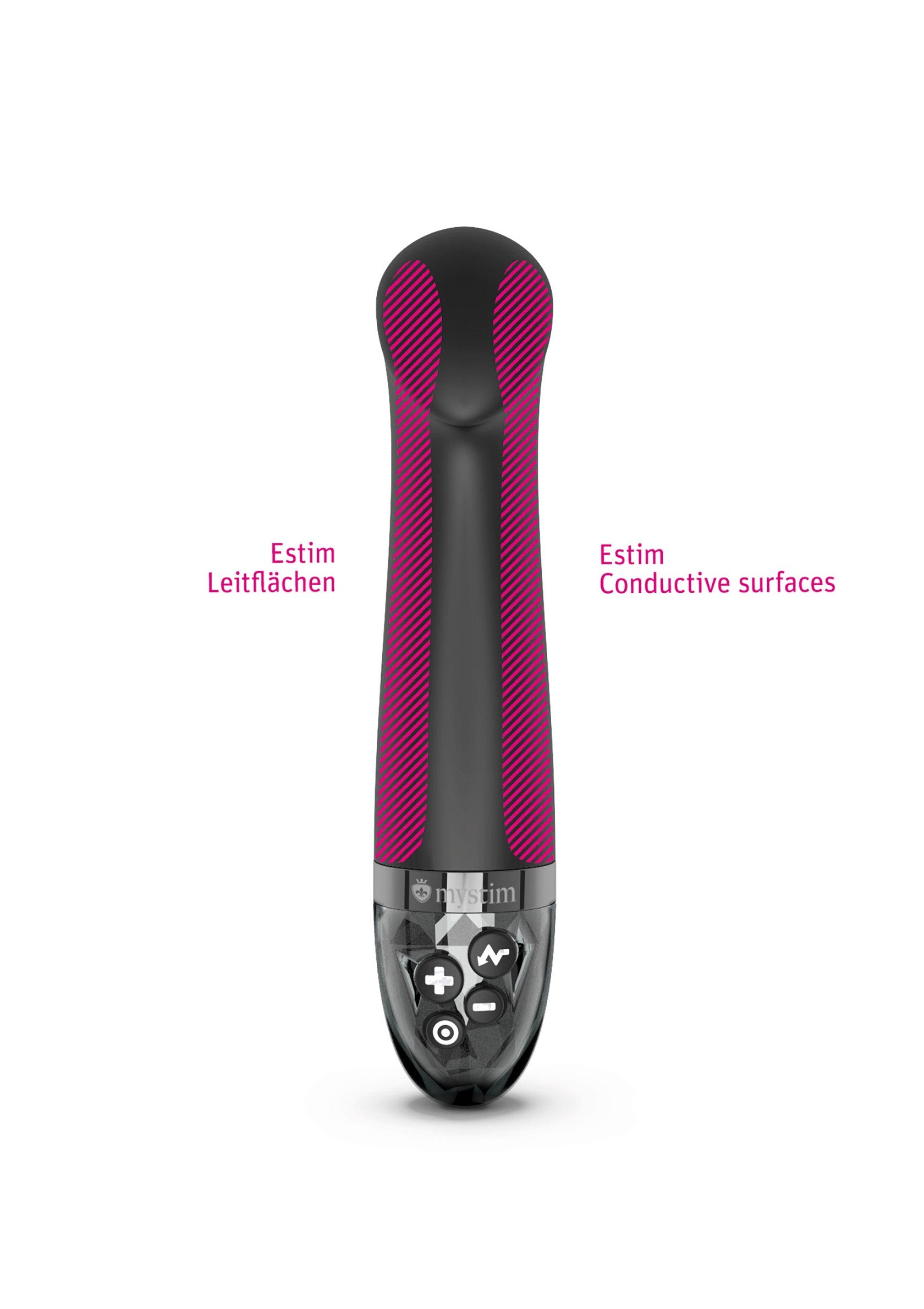 MyStim Right on Ron Estim Vibrator BLACK - 9
