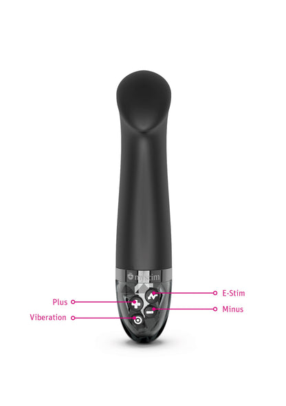 MyStim Right on Ron Estim Vibrator BLACK - 0