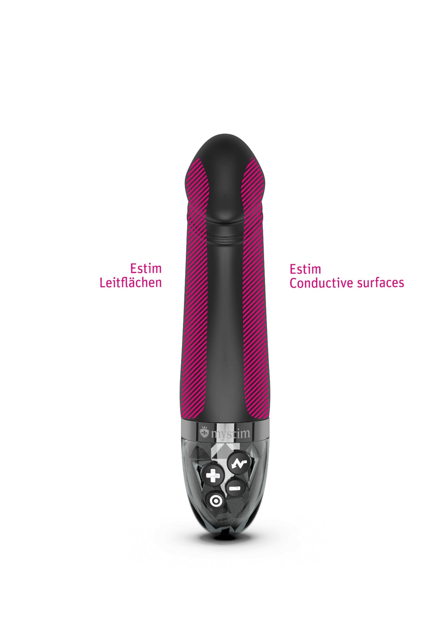MyStim Real Deal Neal Estim Vibrator BLACK - 3