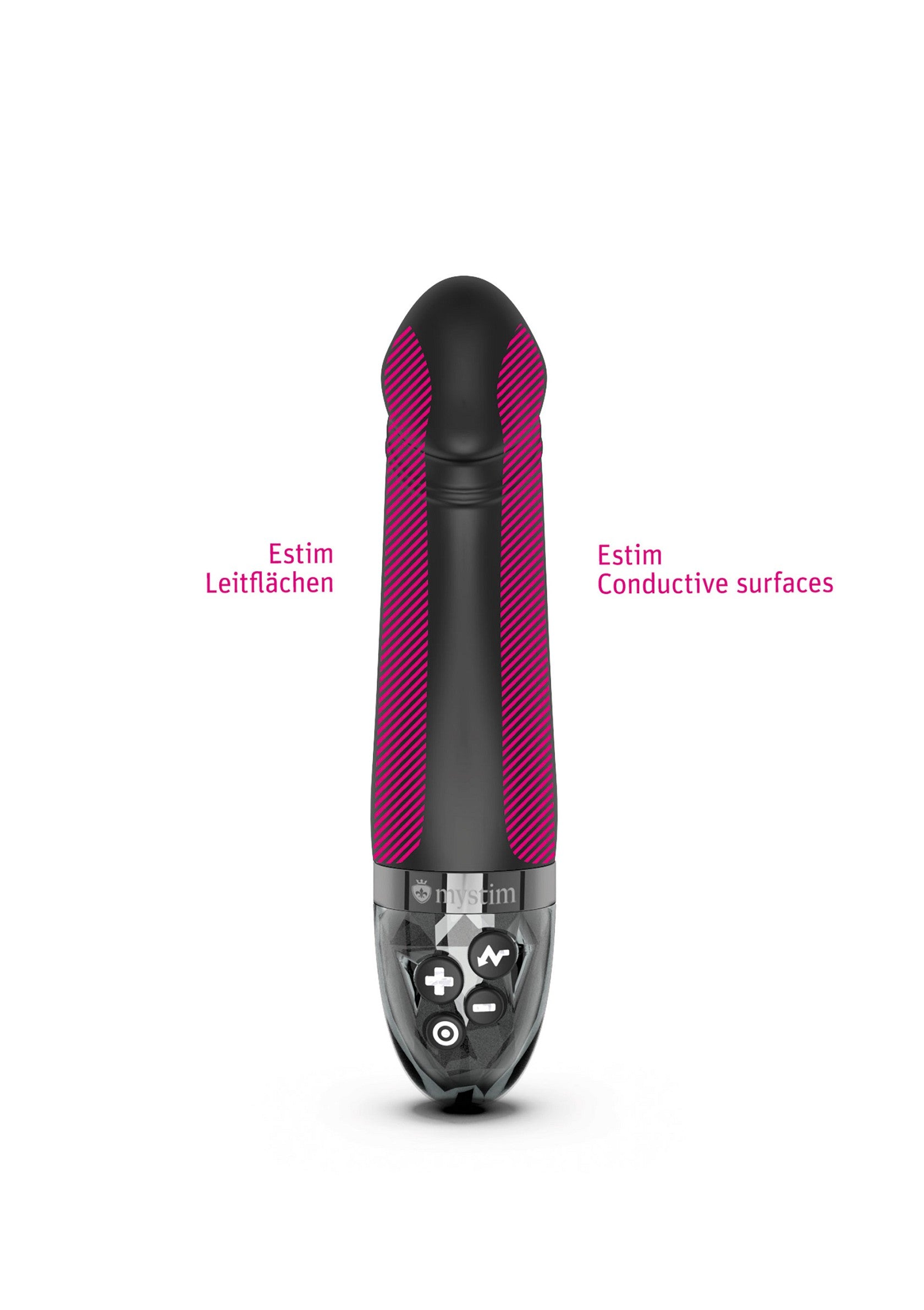 MyStim Real Deal Neal Estim Vibrator BLACK - 3