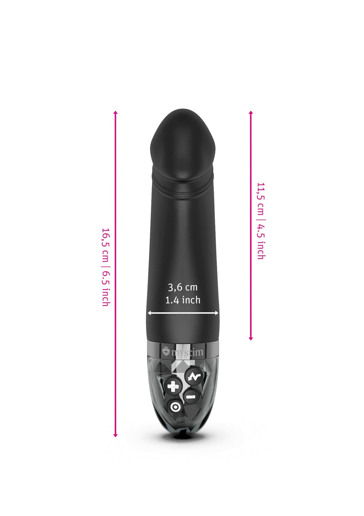 Real Deal Neal Estim Vibrator BLACK - 6