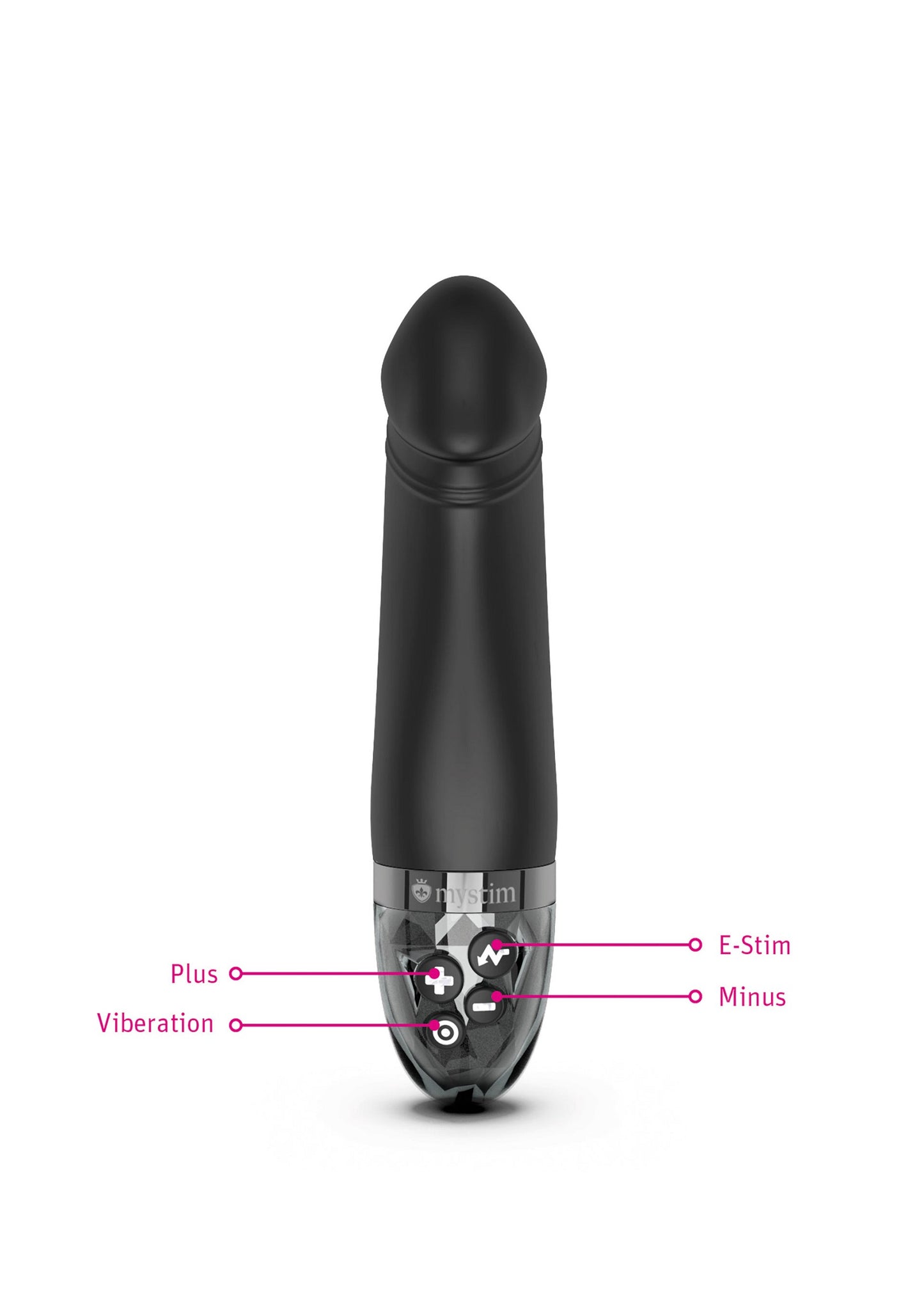 MyStim Real Deal Neal Estim Vibrator BLACK - 7