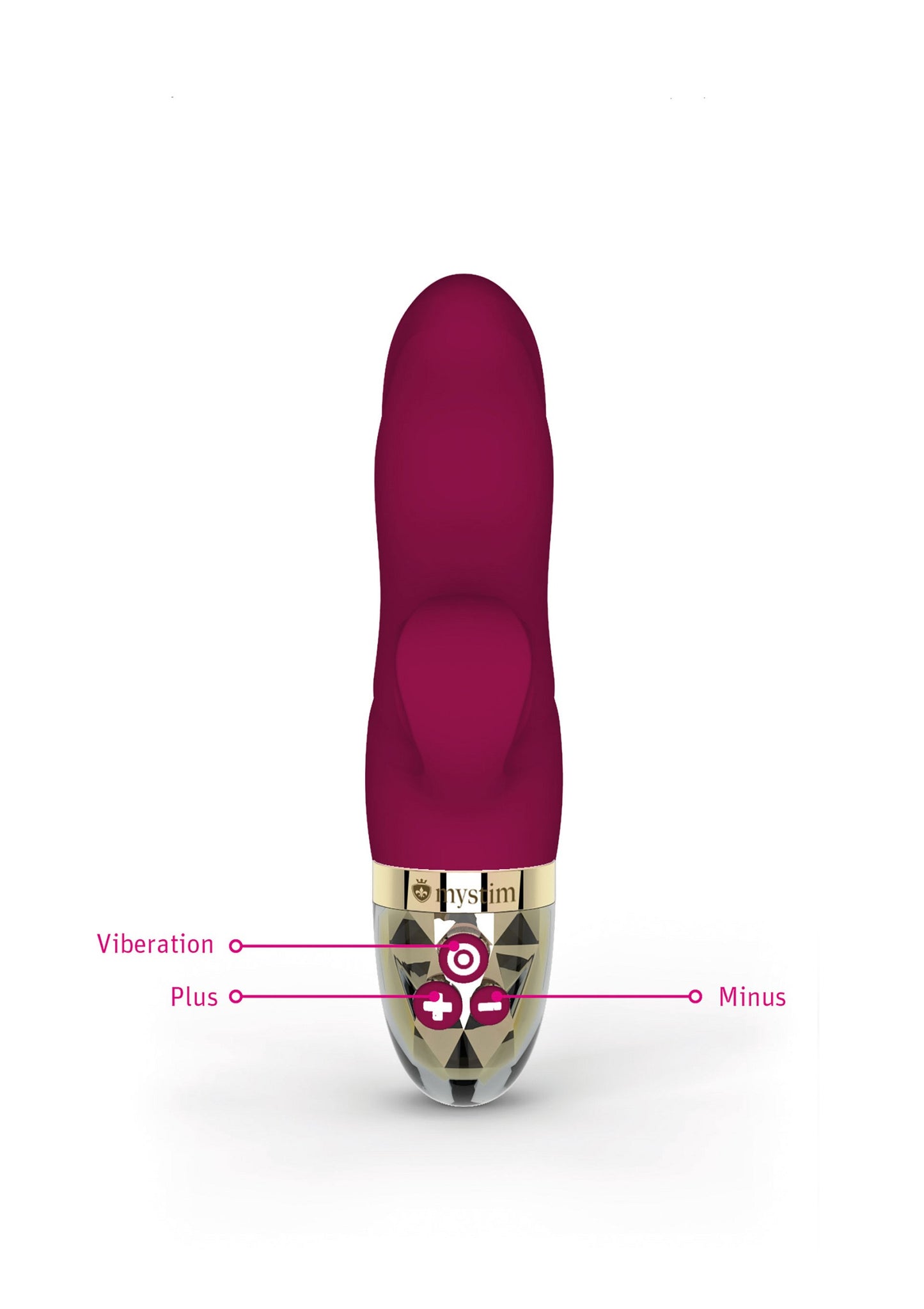 MyStim Hop Hop Bob Vibrator FUCHSIA - 0