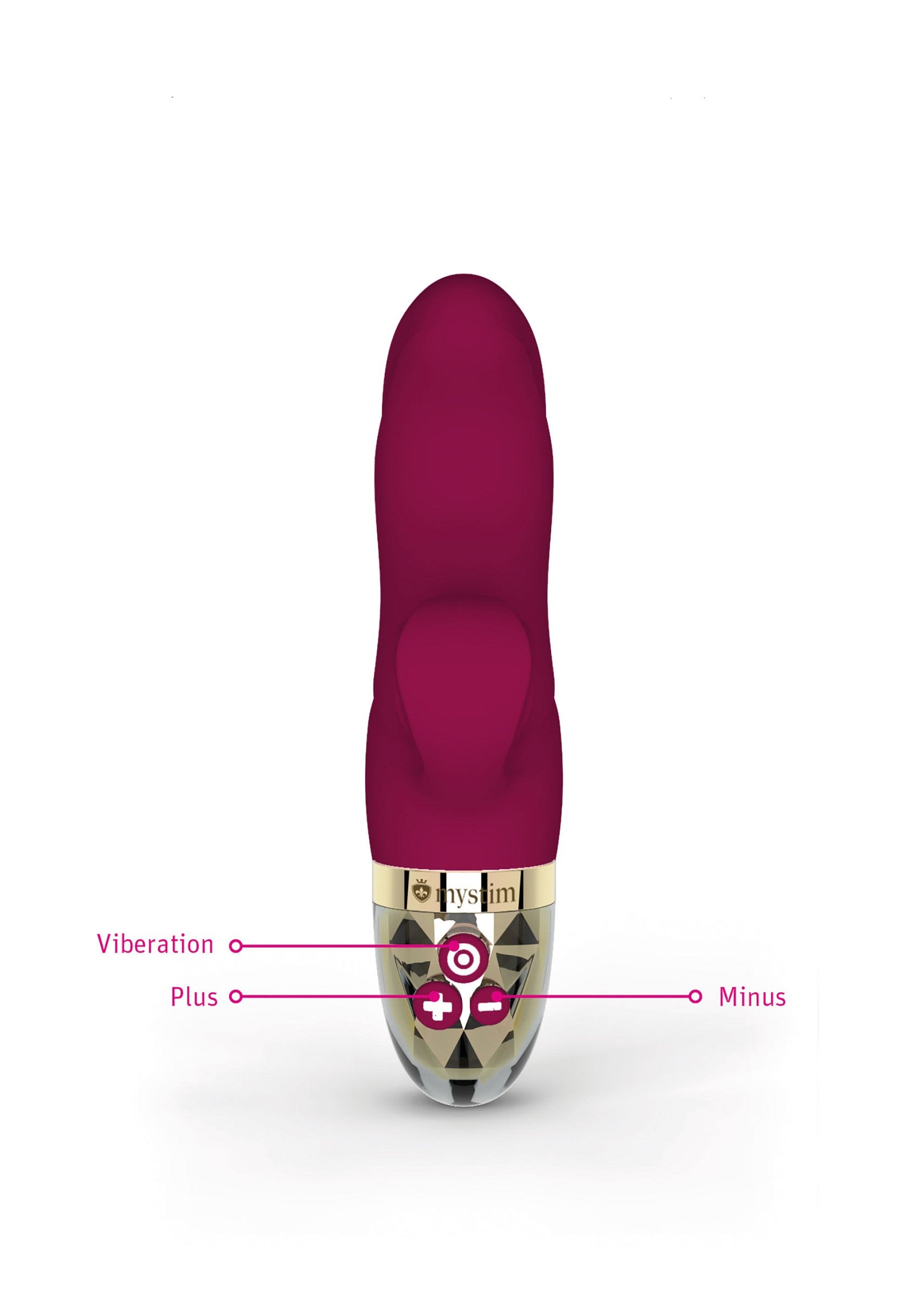 MyStim Hop Hop Bob Vibrator FUCHSIA - 0