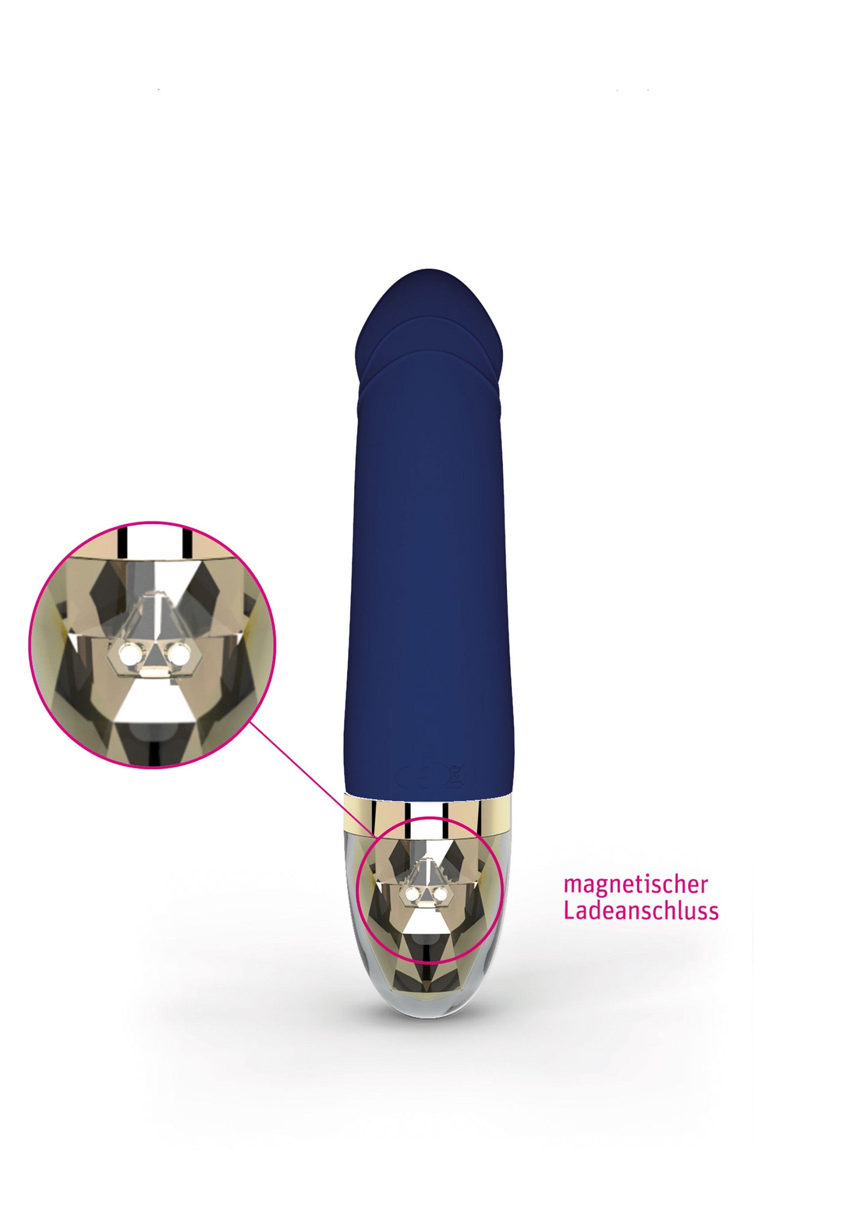 MyStim Real Deal Neal Vibrator BLUE - 1