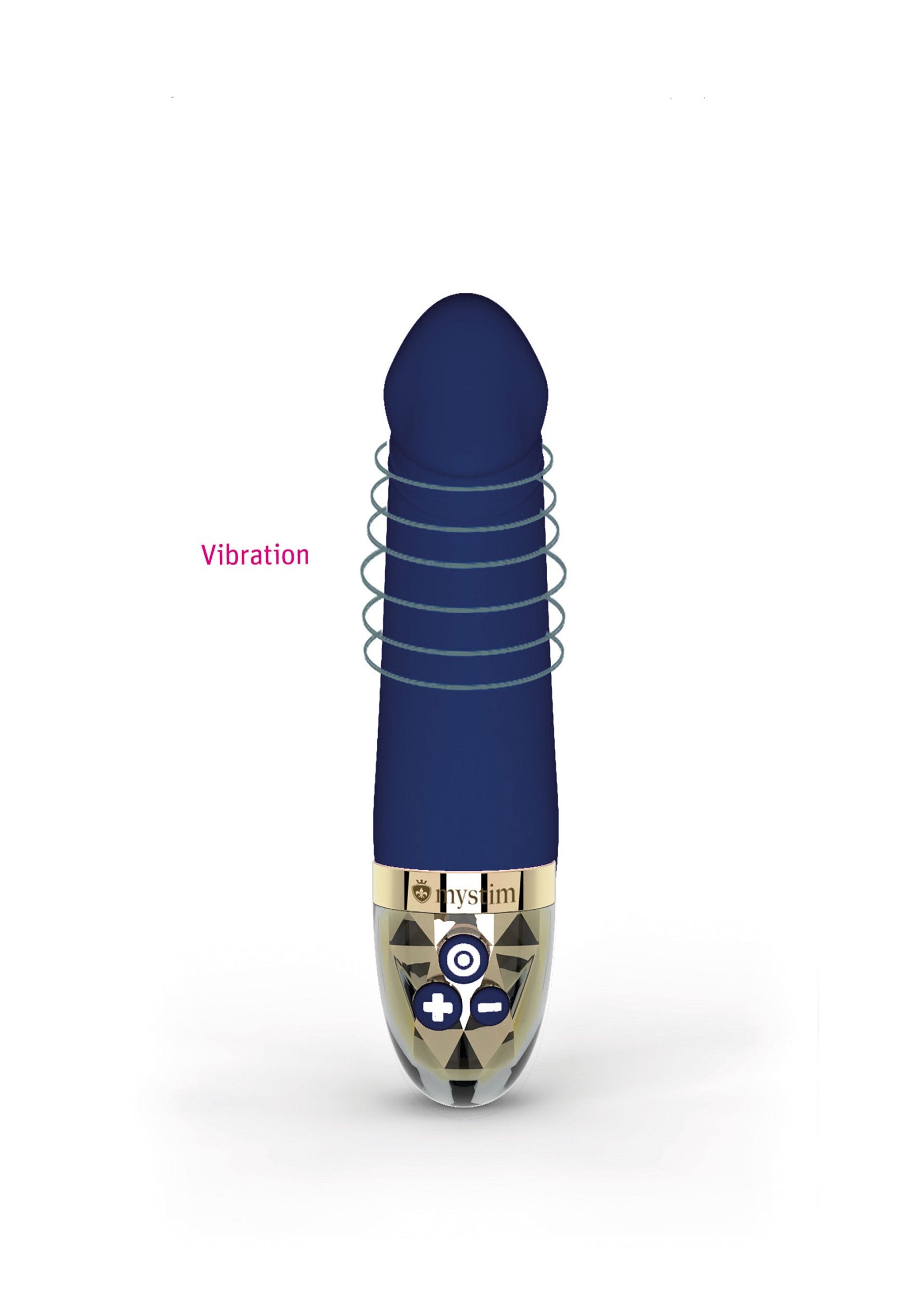 MyStim Real Deal Neal Vibrator BLUE - 6