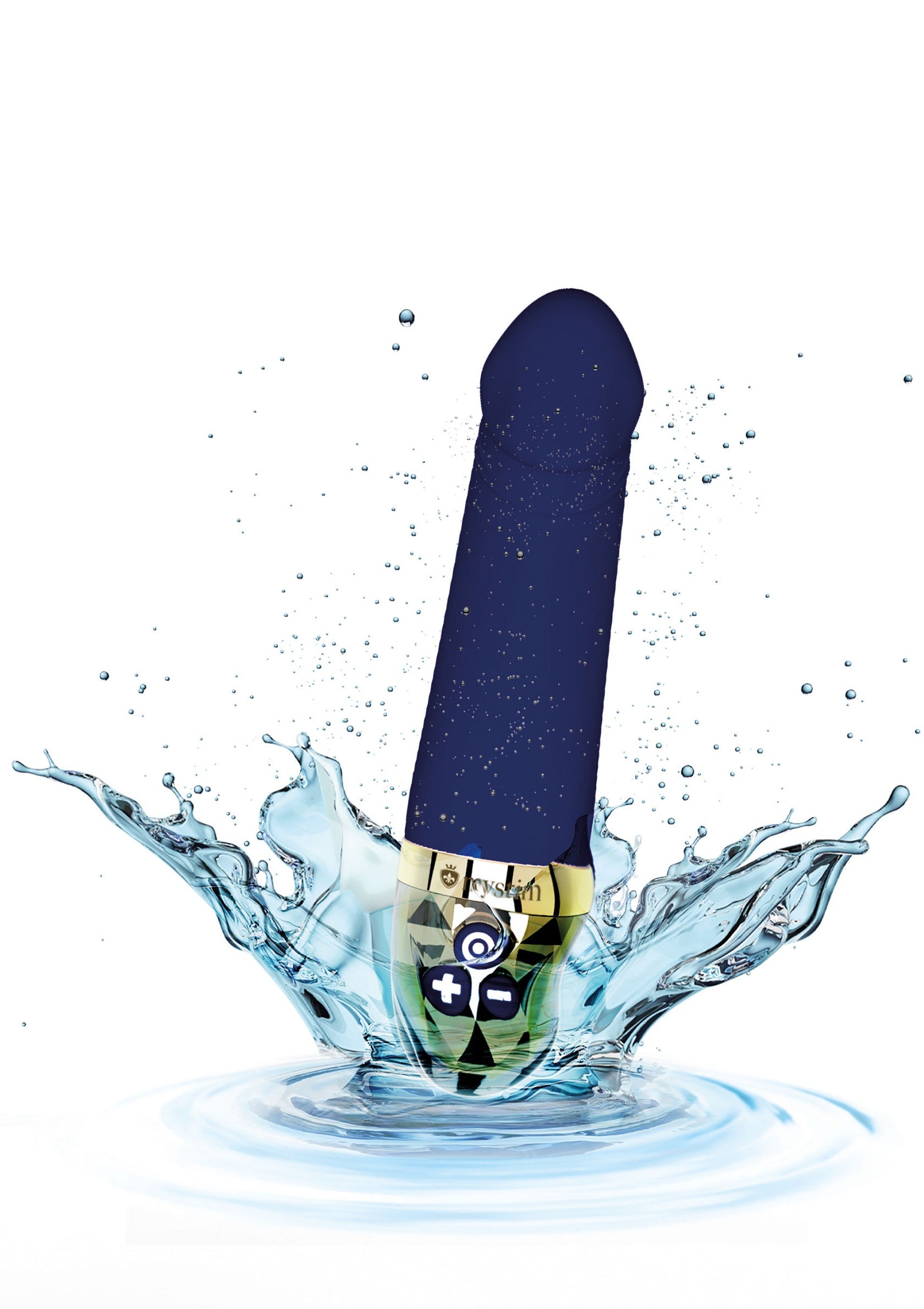 MyStim Real Deal Neal Vibrator BLUE - 0