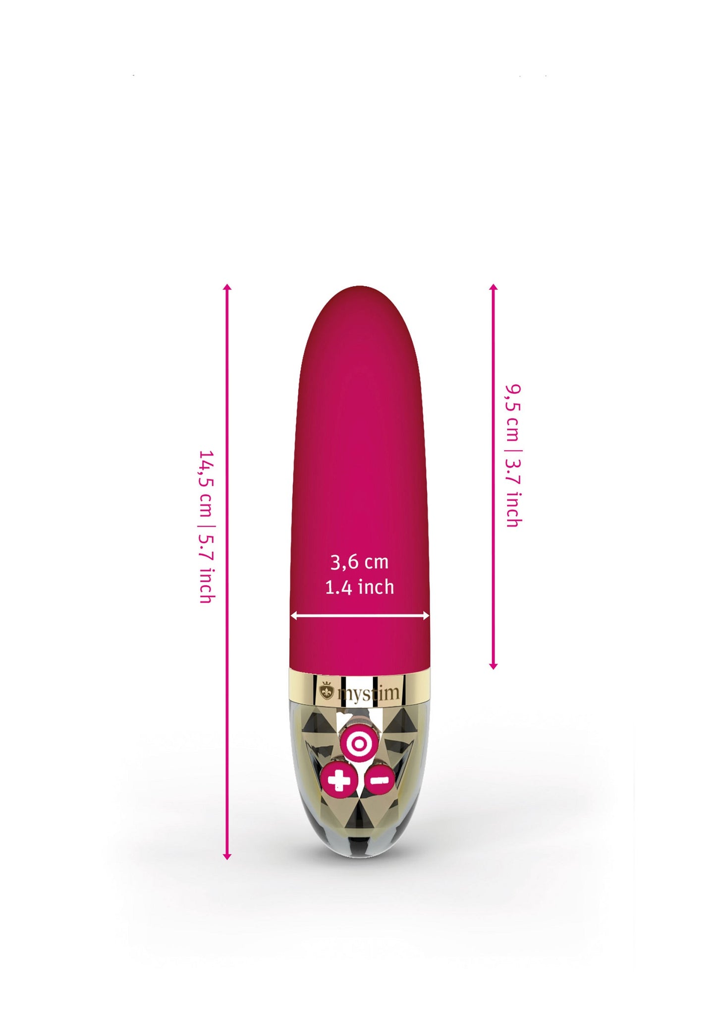 MyStim Sleak Freak Vibrator PINK - 0